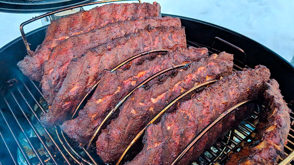 Как коптить на гриле Master-Touch 5770