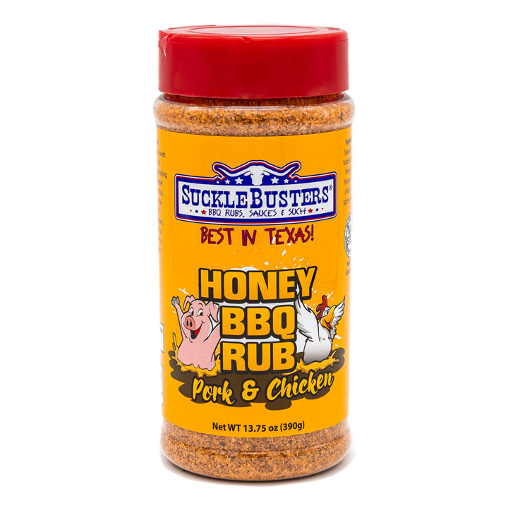 Приправа для свинины, птицы и барбекю SuckleBusters Honey BBQ Rub, пл/б, 390 г Приправа для свинины, птицы и барбекю Suckle Busters Honey BBQ Rub, пл/б, 390 г