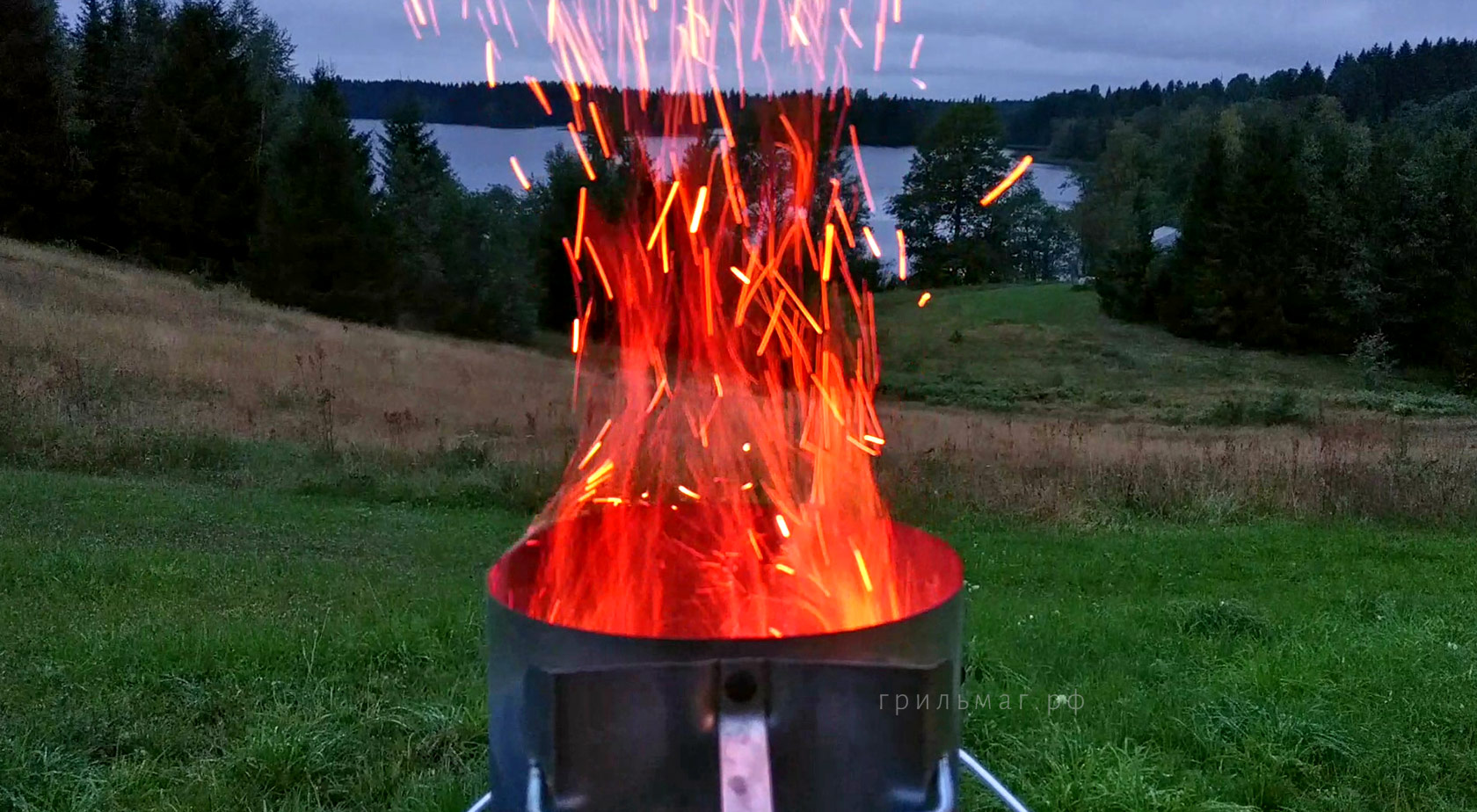 горящий стартер