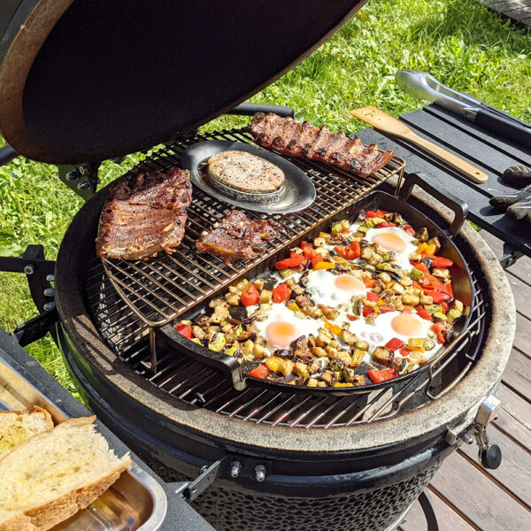 Угольный гриль керамический SnS Kamado Gen 2, 57 см