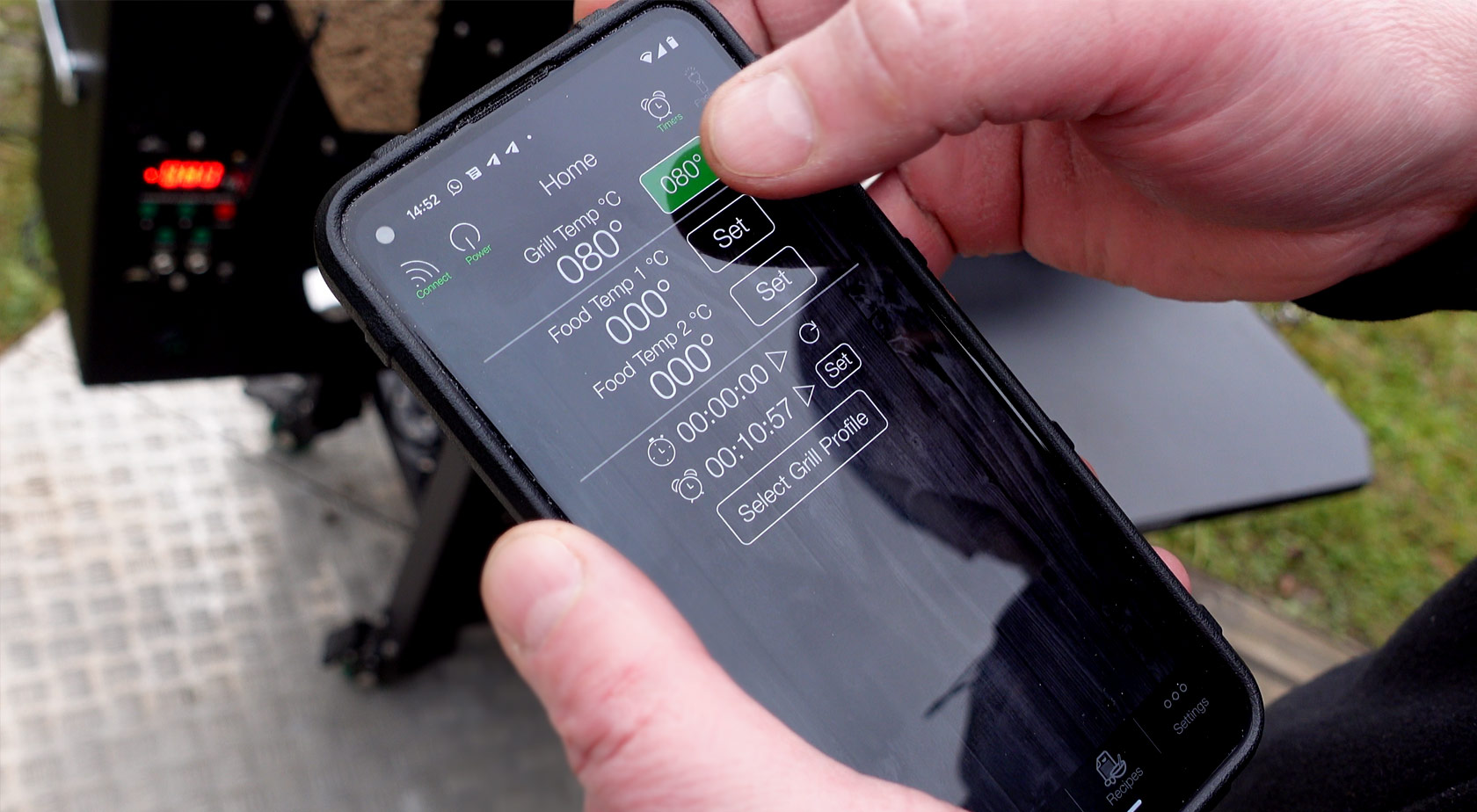 Как работает удаленное управление грилем GMG