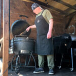 Фартук «Гриль-Барбекю Клуб» (только лого), черный - Image 2