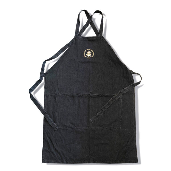 Фартук «Гриль-Барбекю Клуб» (только лого), черный