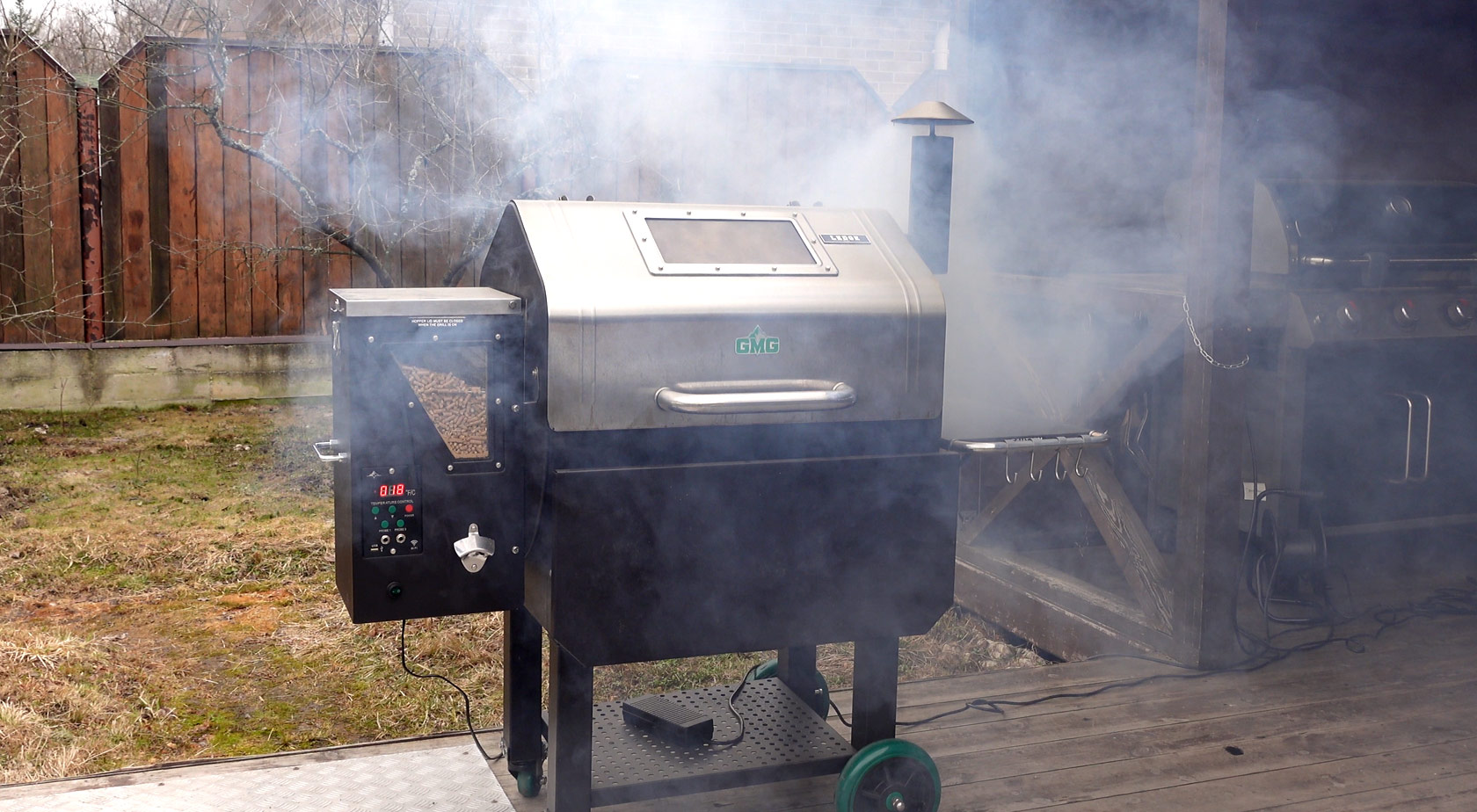 Как разжечь вручную пеллетный гриль GMG