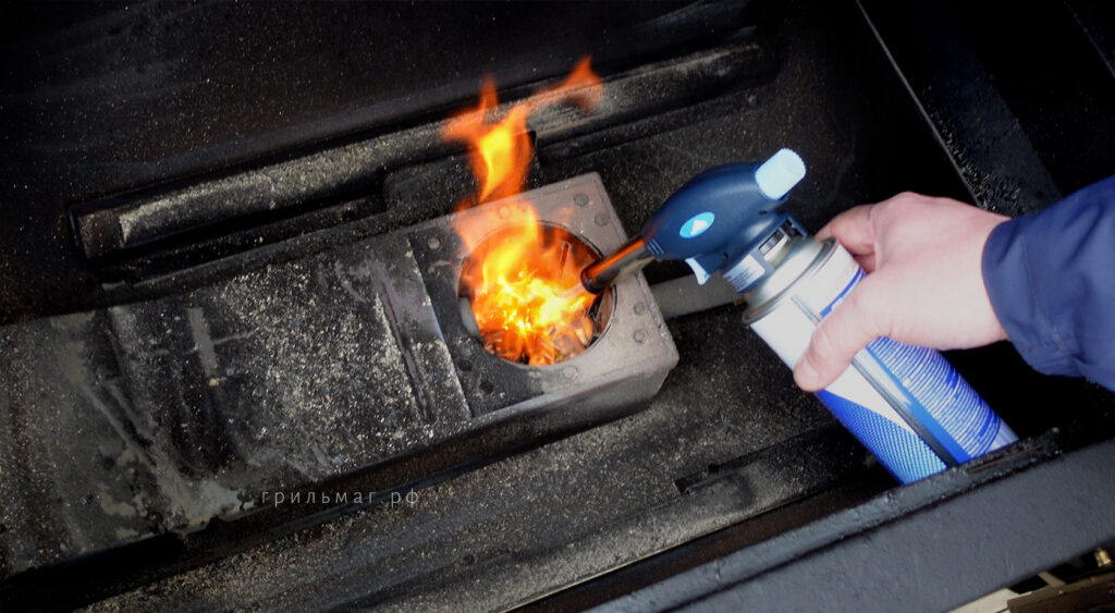 Как разжечь вручную пеллетный гриль GMG