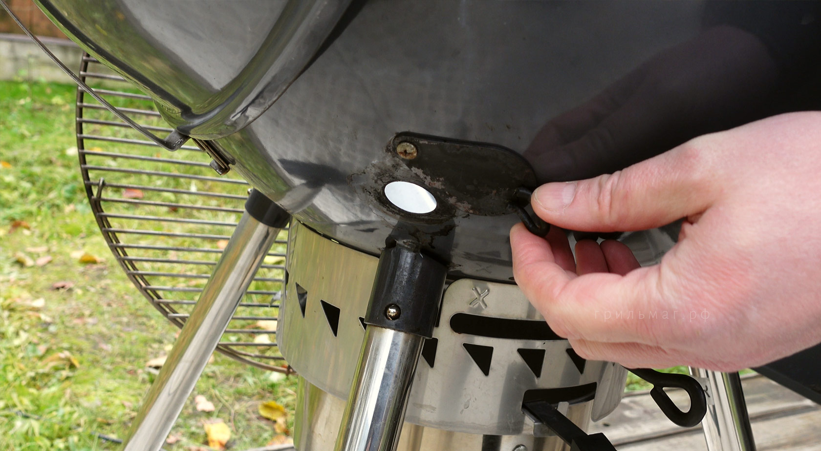 Обзор угольного гриля SnS Kettle Обзор угольного гриля SnS Kettle