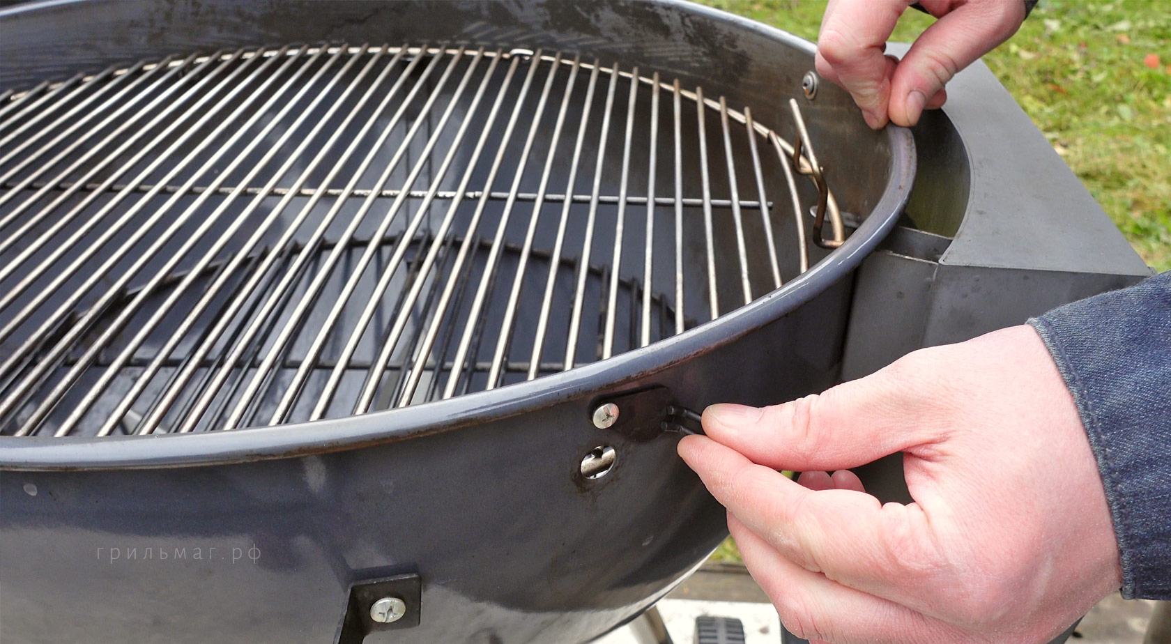 Обзор угольного гриля SnS Kettle Обзор угольного гриля SnS Kettle