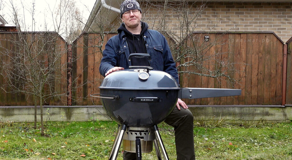 Обзор угольного гриля SnS Kettle