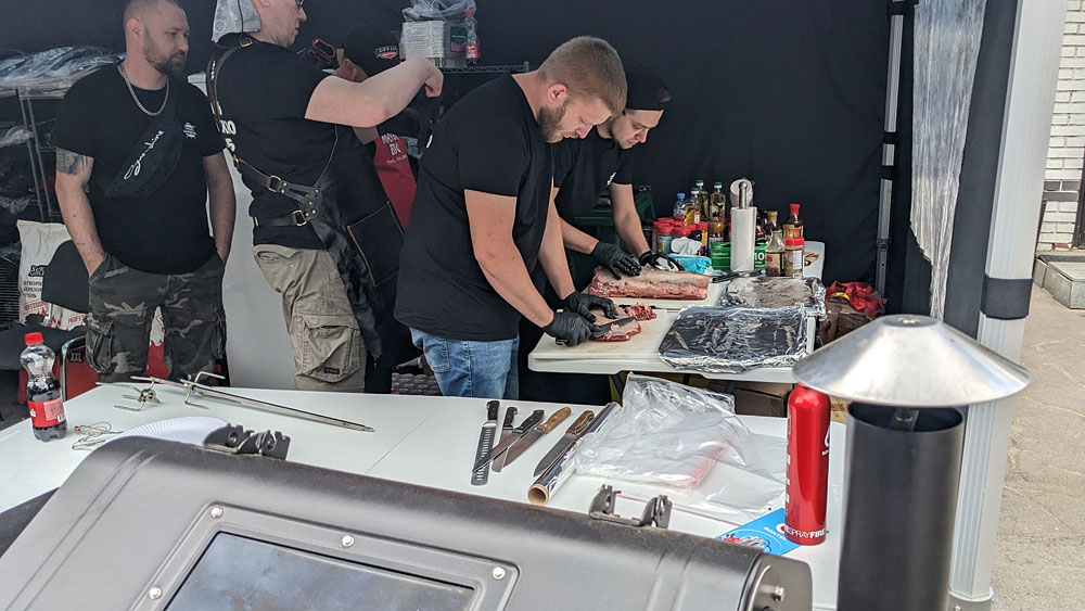 Как «Грильмаг» жарил на Грильфесте-2023