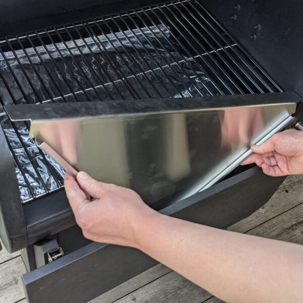 Фартук для сбора конденсата для гриля GMG Ledge, нерж.