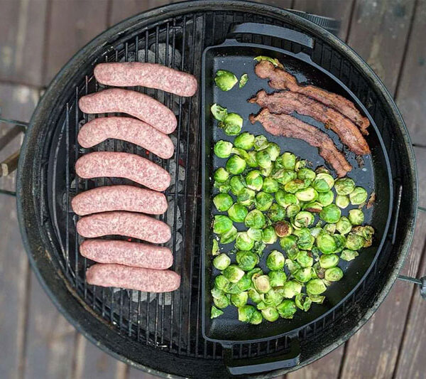 Чугунный поддон Drip ‘N Griddle Cast Iron для корзины SnS 47 см