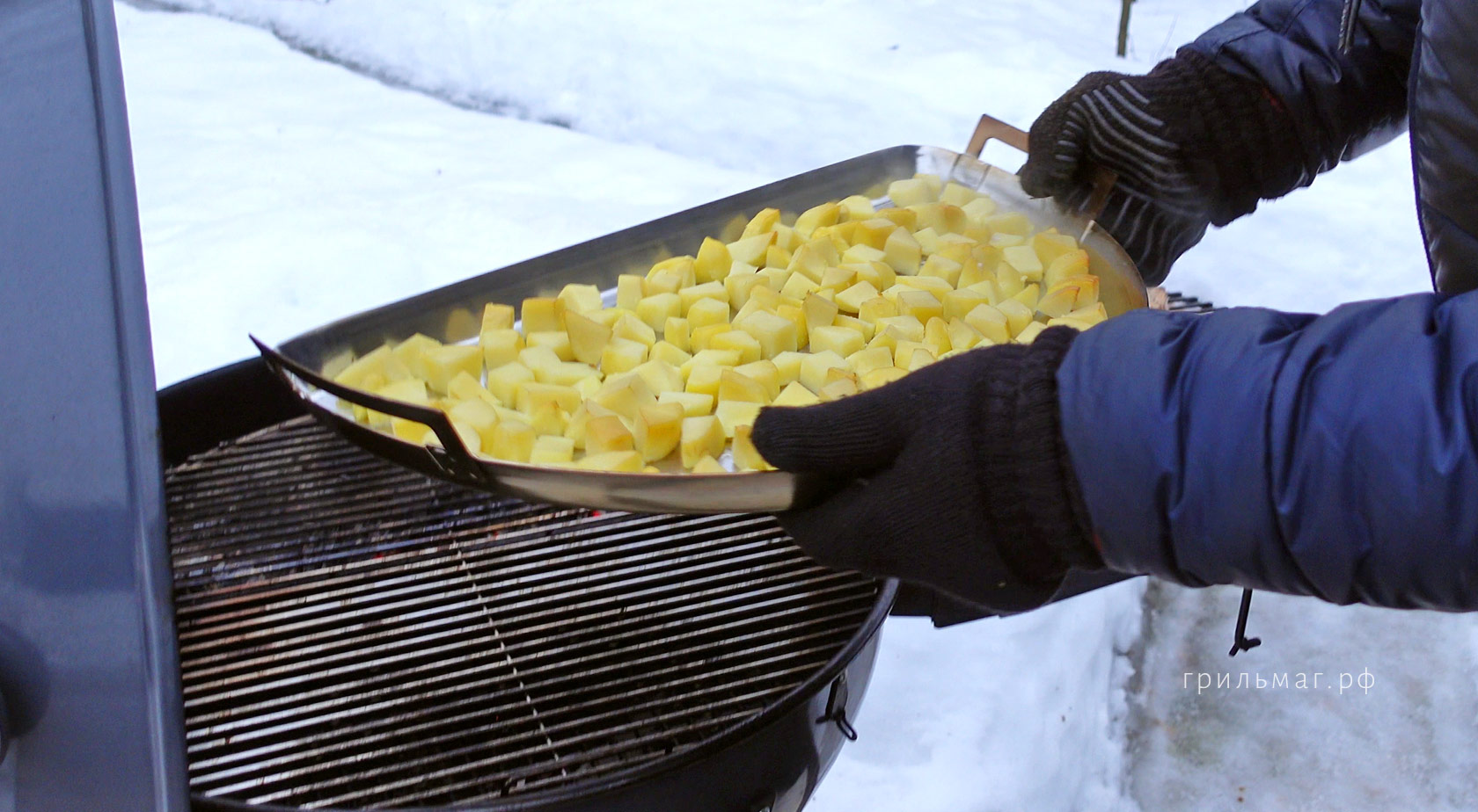 Как готовить на гриле зимой: 10 правил
