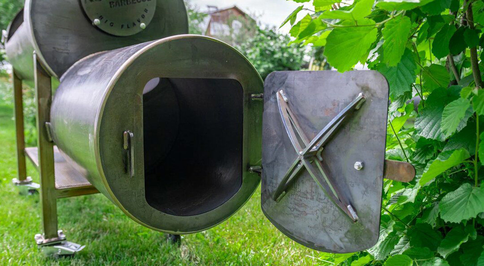 Как устроен классический офсетный смокер