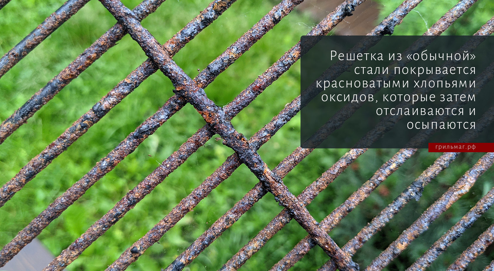 Почему в гриле ржавеет нержавейка?