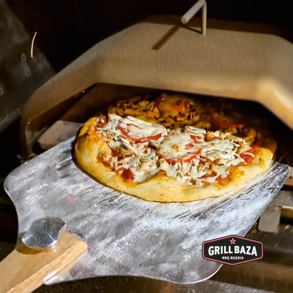 Лопатка для пиццы Grillbaza, алюминий