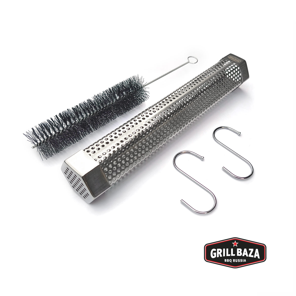 Трубка для копчения Grillbaza, нерж. Трубка для копчения Grillbaza, нерж. - Image 1