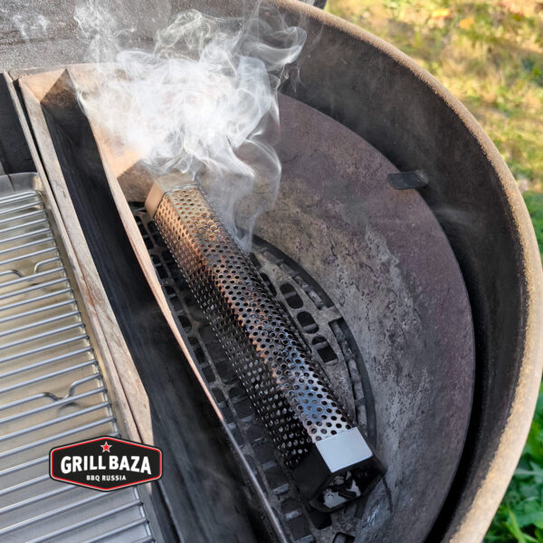 Трубка для копчения Grillbaza, нерж.