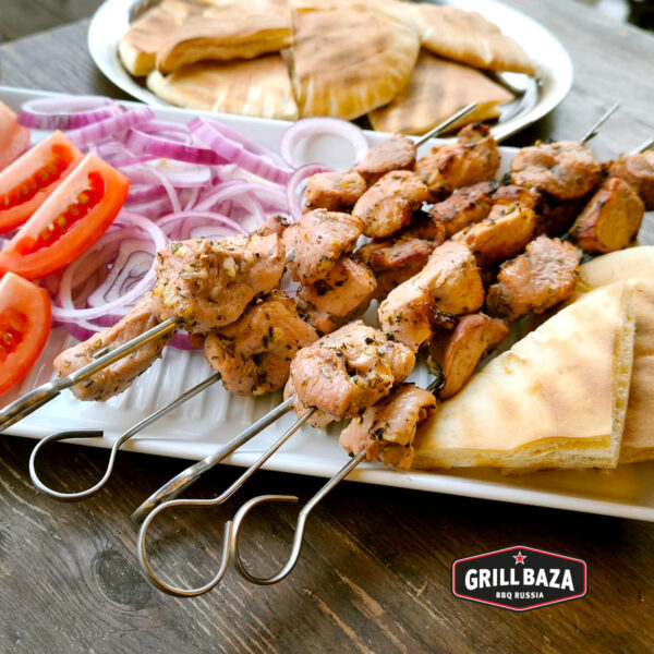 Набор для шашлыка Grillbaza, нерж.