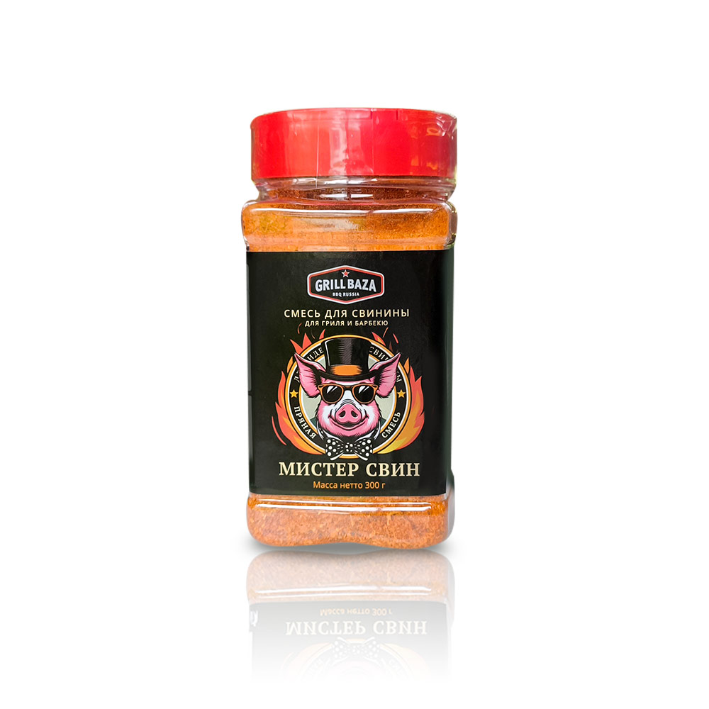 Пряная смесь для курицы Grillbaza «Жар-курица», пл/б, 260 г Пряная смесь для свинины Grillbaza «Мистер Свин», пл/б, 300 г - Image 1